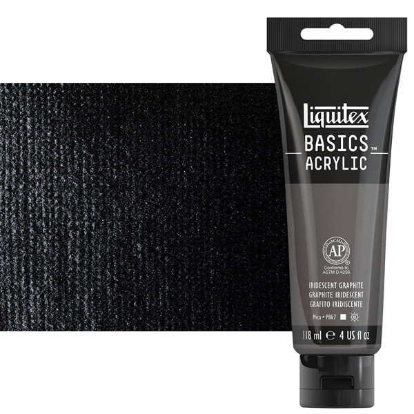 Liquitex Basics 4oz Iridescent Graphite - (200029884)