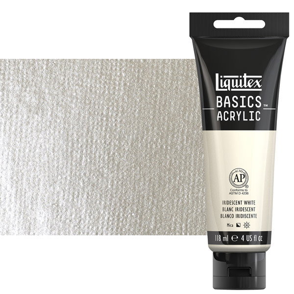 Liquitex Basics 4oz Iridescent White - (200029885)