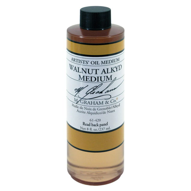 M. Graham Walnut Alkyd Mediums M. Graham Walnut Alkyd Mediums