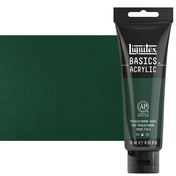 Liquitex Basics 4oz Phthalo Green - (49447)