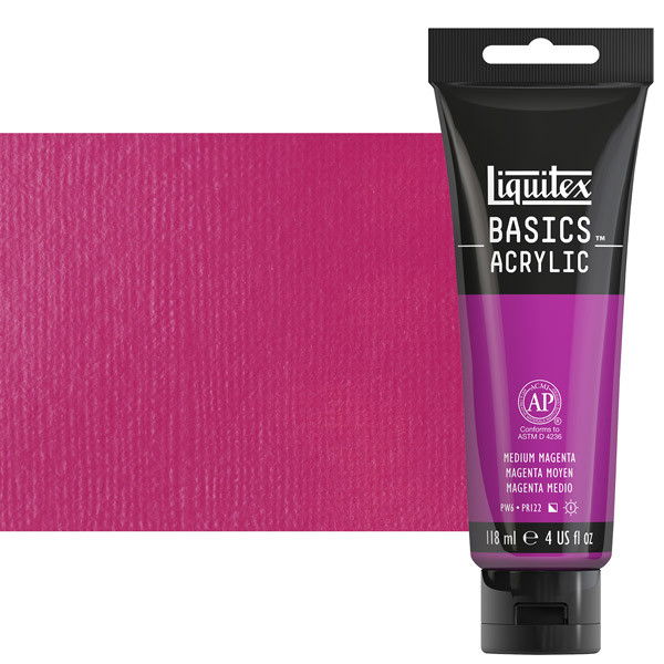 Liquitex Basics 4oz Medium Magenta - (77788)