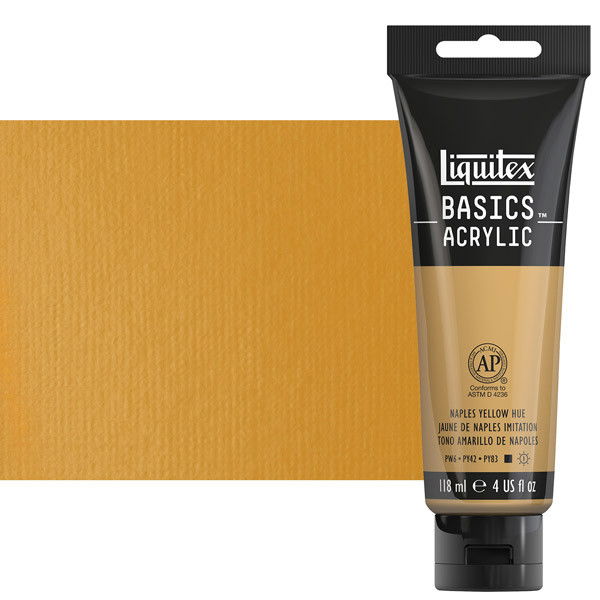 Liquitex Basics 4oz Naples Yellow Hue - (77789)