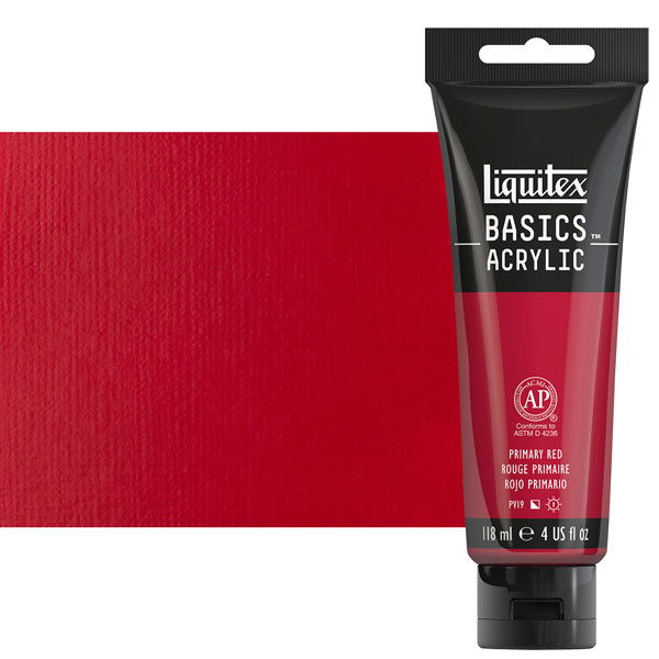 Liquitex Basics 4oz Primary Red - (62201)