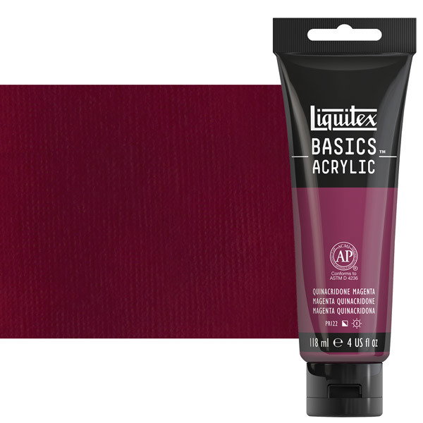 Liquitex Basics 4oz Quinacridone Magenta - (49429)