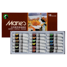 Marie's Extra Fine Acrylic 12mL (18) Tube Set