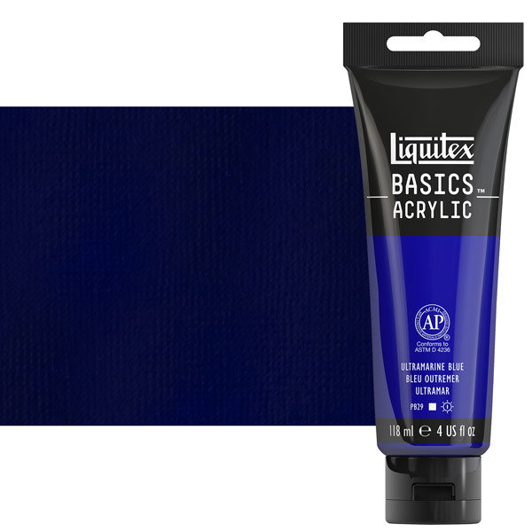 Liquitex Basics 4oz Ultramarine Blue - (49451)