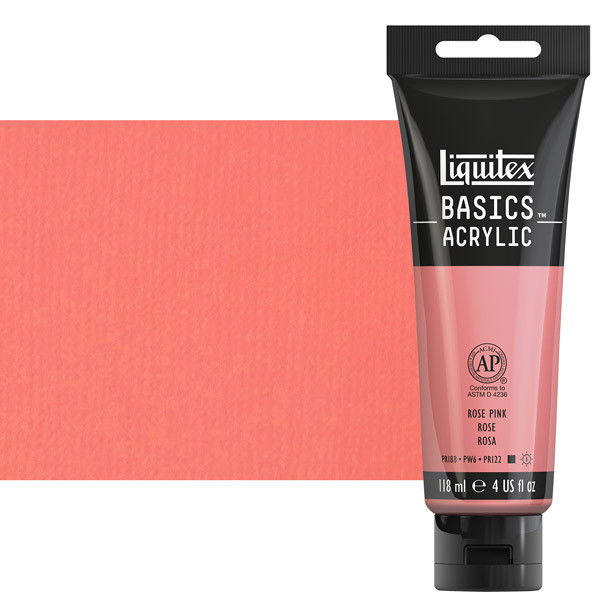 Liquitex Basics 4oz Rose Pink - (200029893)