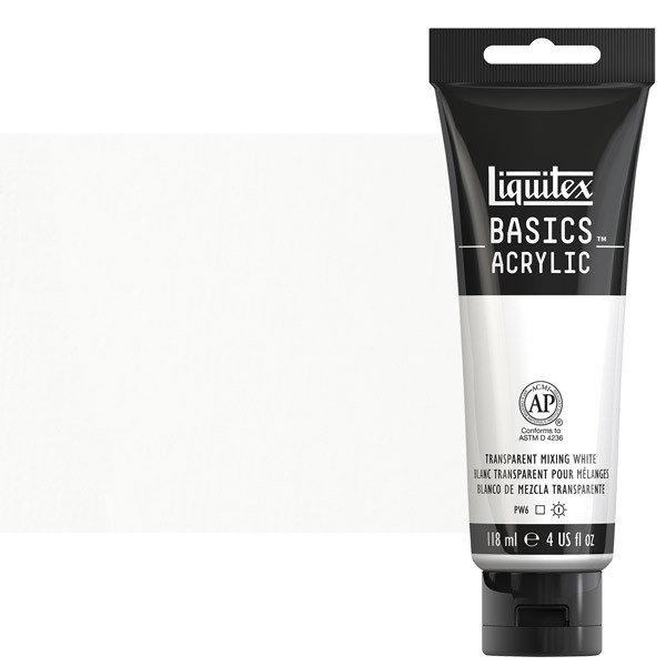 Liquitex Basics 4oz Transparent Mixing White - (200029894)