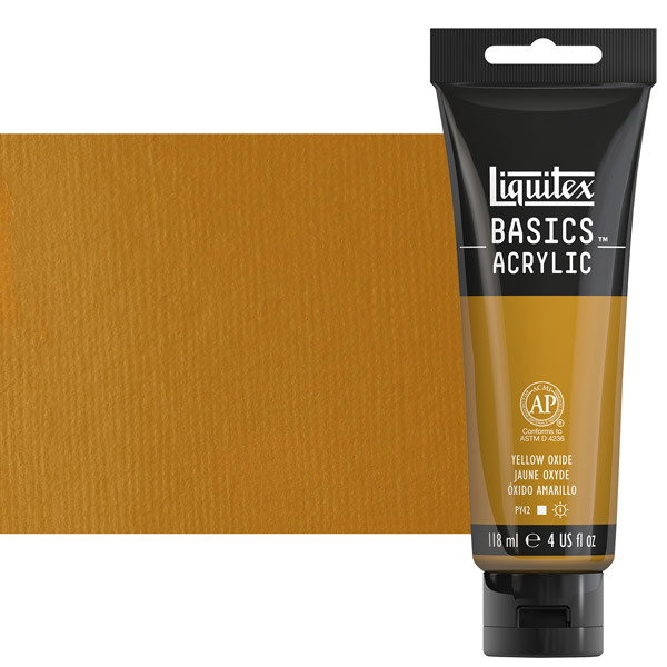 Liquitex Basics 4oz Yellow Oxide - (49452)