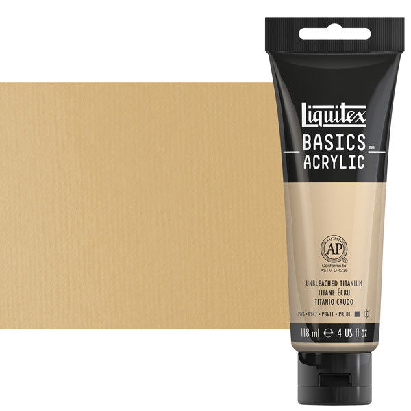 Liquitex Basics 4oz Unbleached Titanium - (77791)