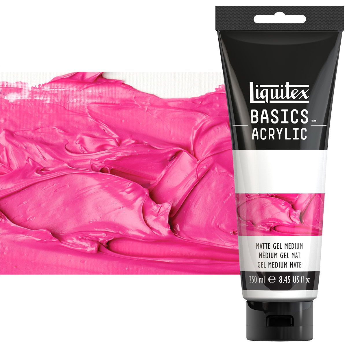 Liquitex Basics 250ml Matte Gel Medium - (200029935)