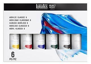 Liquitex Heavy Body 59ml Classic Set of 6 Tubes