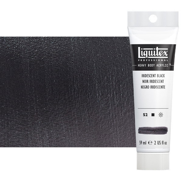 Liquitex Heavy Body 2oz Iridescent Black - (200036789)