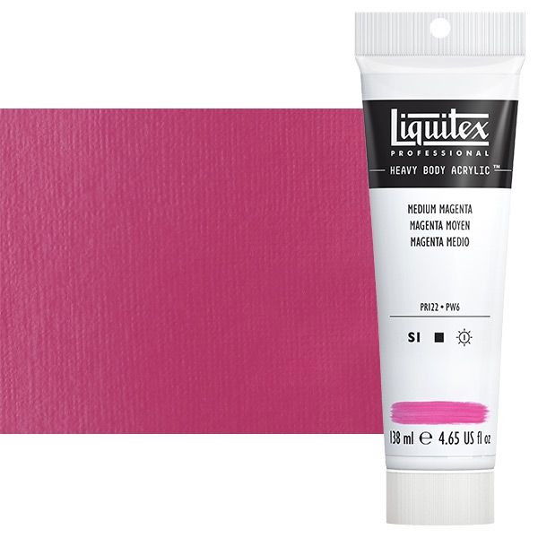 Liquitex Heavy Body 4.65oz Medium Magenta - (200036795)
