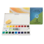 Maries Watercolor 18 Color 1/2 Pan Sketch & Go