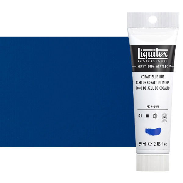 Liquitex Heavy Body Acrylic Cobalt Blue Hue 2oz Tube - (3804)