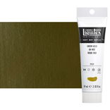 Liquitex Heavy Body Acrylic Green Gold 2oz Tube - (69372)
