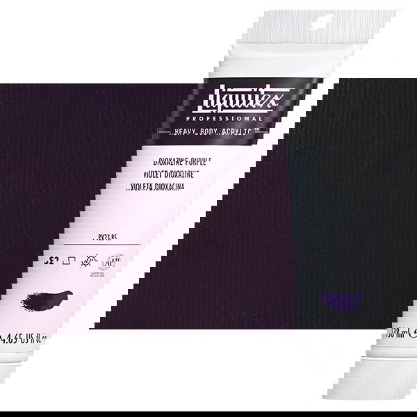 Liquitex Heavy Body Acrylic Dioxazine Purple 4.65oz Tube - (3938)