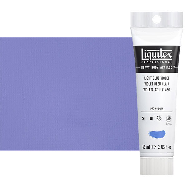 Liquitex Heavy Body Acrylic Light Blue Violet 2oz Tube - (3859)