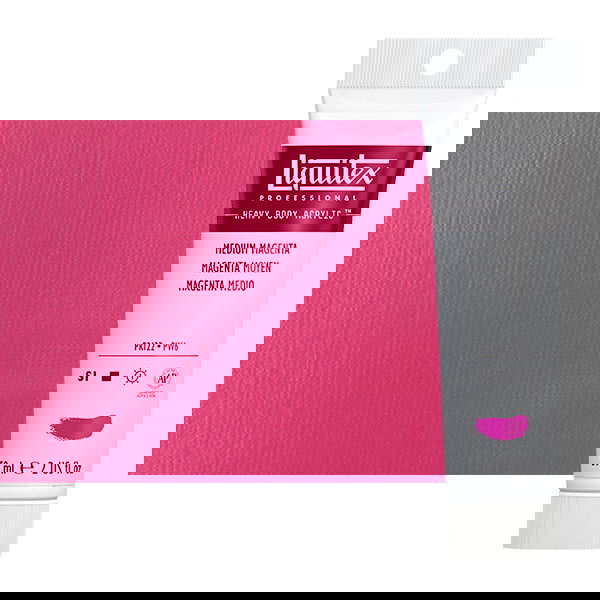 Liquitex Heavy Body Acrylic Medium Magenta 2oz Tube - (3865)
