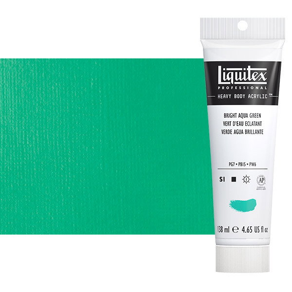 Liquitex Heavy Body Acrylic Paint 4.65oz Bright Aqua Green - (200029937)