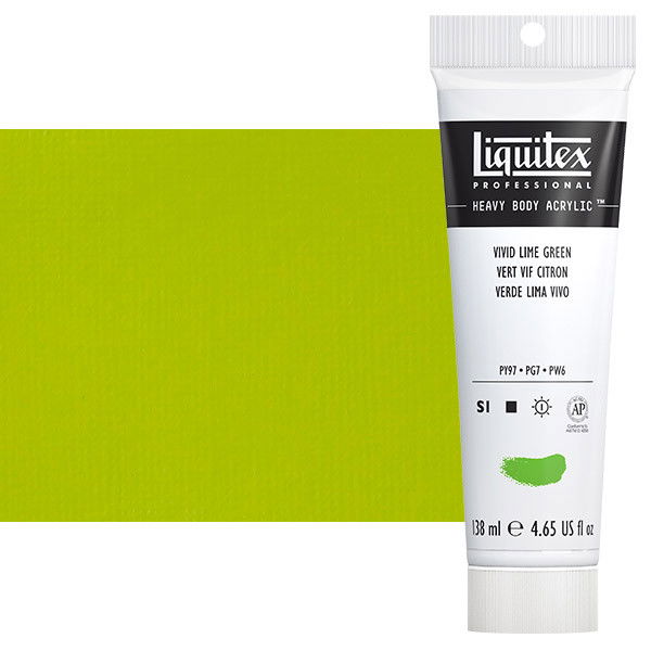 Liquitex Heavy Body Acrylic Paint 4.65oz Vivid Lime Green - (200029946)