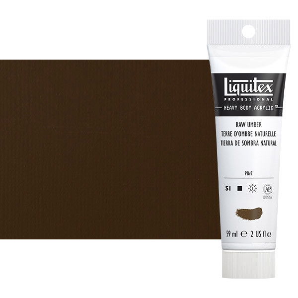 Liquitex Heavy Body Acrylic Raw Umber 2oz Tube - (3888)