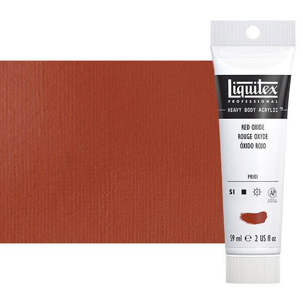 Liquitex Heavy Body Acrylic Red Oxide 2oz Tube - (3890)