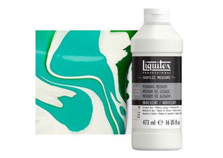 Liquitex Pouring Medium Iridescent 16 oz. (473 ml) - (200034424)