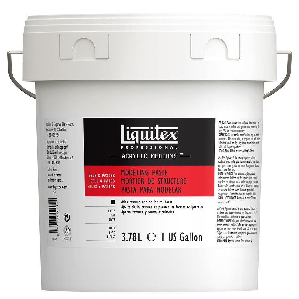 Liquitex Professional Modeling Paste Gallon (3.8L) - (8050)