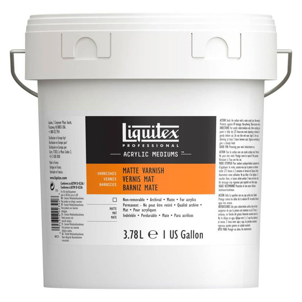 Liquitex Professional Matte Varnish Gallon (3.78L) - (8066)