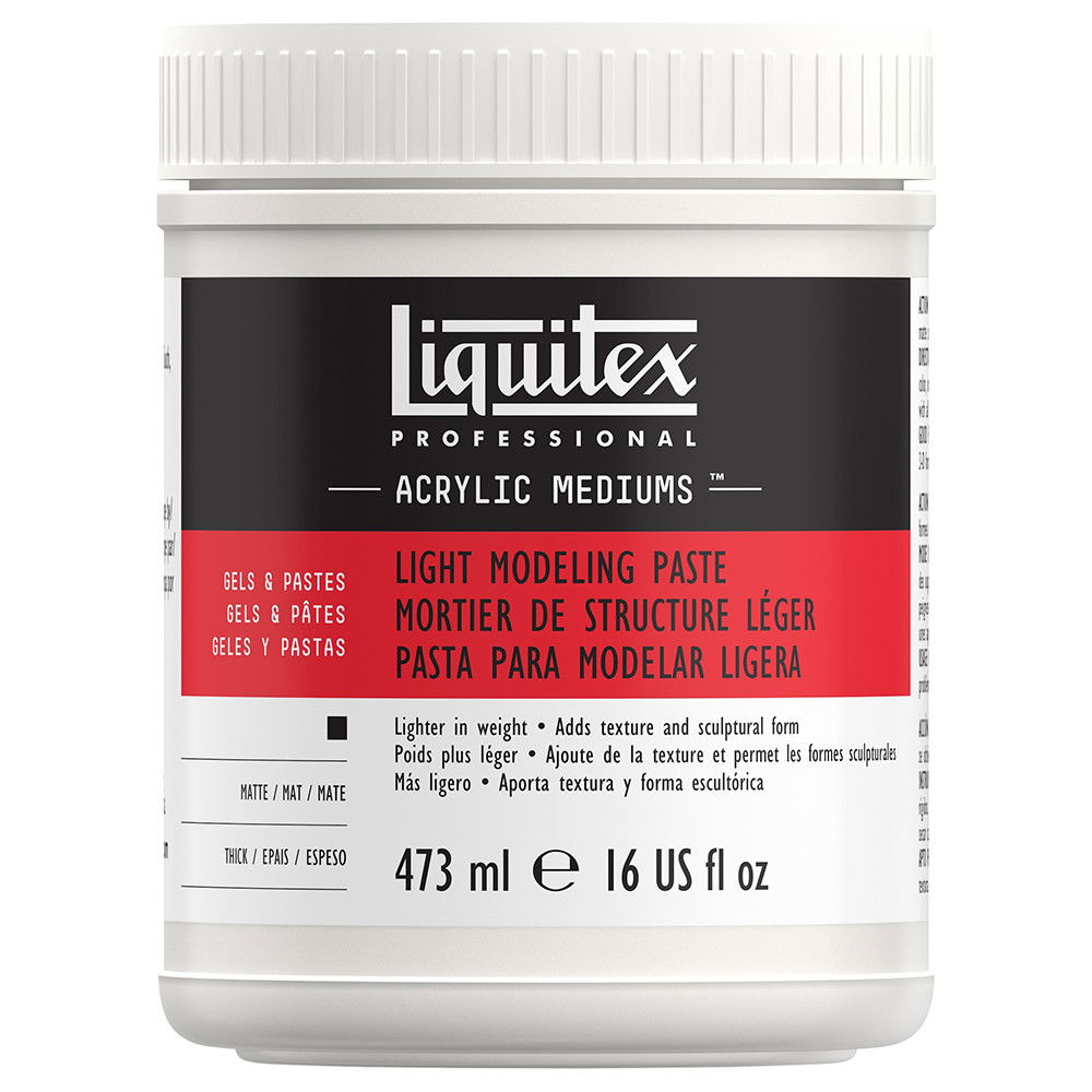 Liquitex Professional Light Modeling Paste 16oz. (473mL)