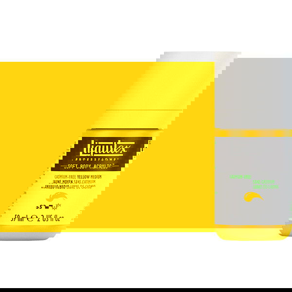 Liquitex Soft Body Acrylic Paint 2oz Cadmium-Free Yellow Medium - (200029733)