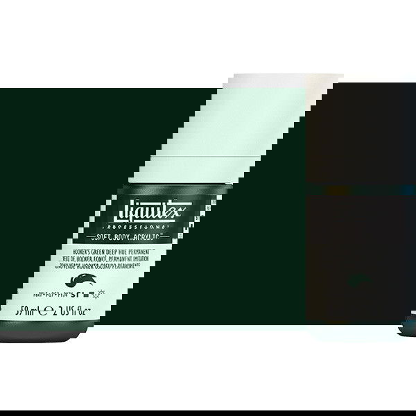 Liquitex Soft Body Acrylic Paint 2oz Hookers Green Deep Hue Permanent - (200029752)