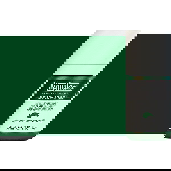 Liquitex Soft Body Acrylic Paint 2oz Sap Green Permanent - (200029800)