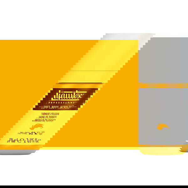 Liquitex Soft Body Acrylic Paint 2oz Turners Yellow - (200029808)