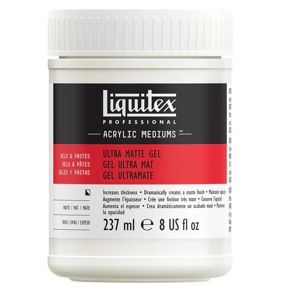 Liquitex Ultra Matte Gel Medium 8oz