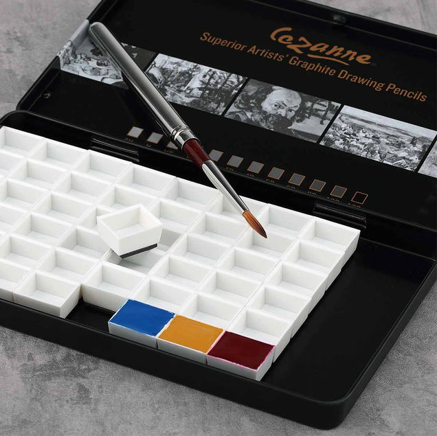 New York Central Empty Watercolor Pans New York Central Empty Watercolor Pans