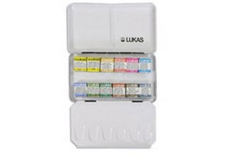 Lukas 1862 Artist Watercolor 12 Half Pan Set