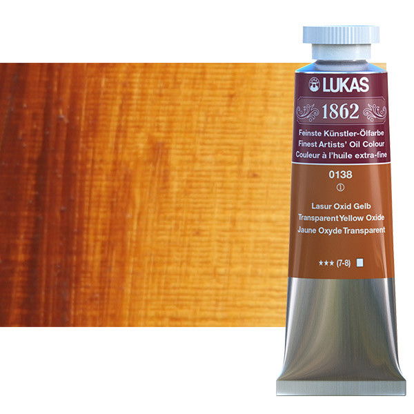 Lukas 1862 Oil Color 37 ml Transparent Yellow Oxide - (200034327)