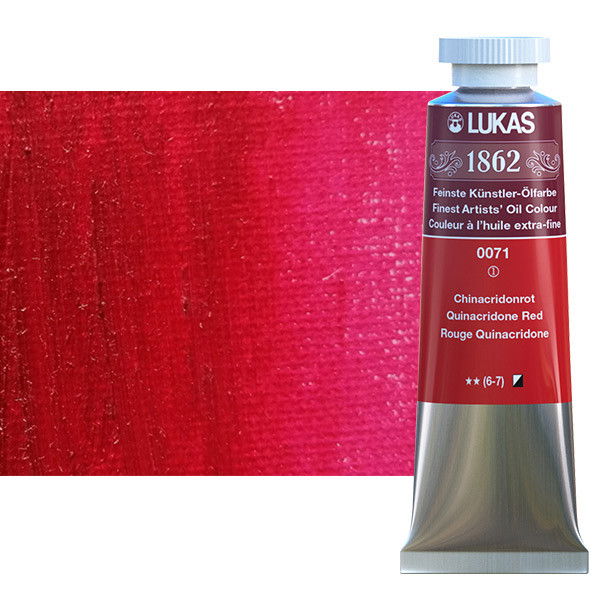 Lukas 1862 Oil Color 37 ml Quinacridone Red - (200034325)