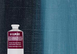 Lukas 1862 Oil Color Blue Black 37ml Tube - (69663)