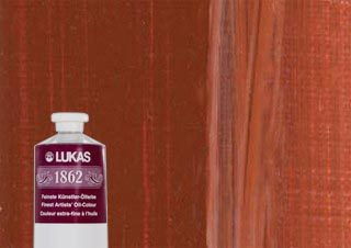 Lukas 1862 Oil Color Burnt Sienna 200ml Tube - (200004065)
