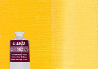 Lukas 1862 Oil Color Cadmium Yellow Light 37ml Tube - (58664)