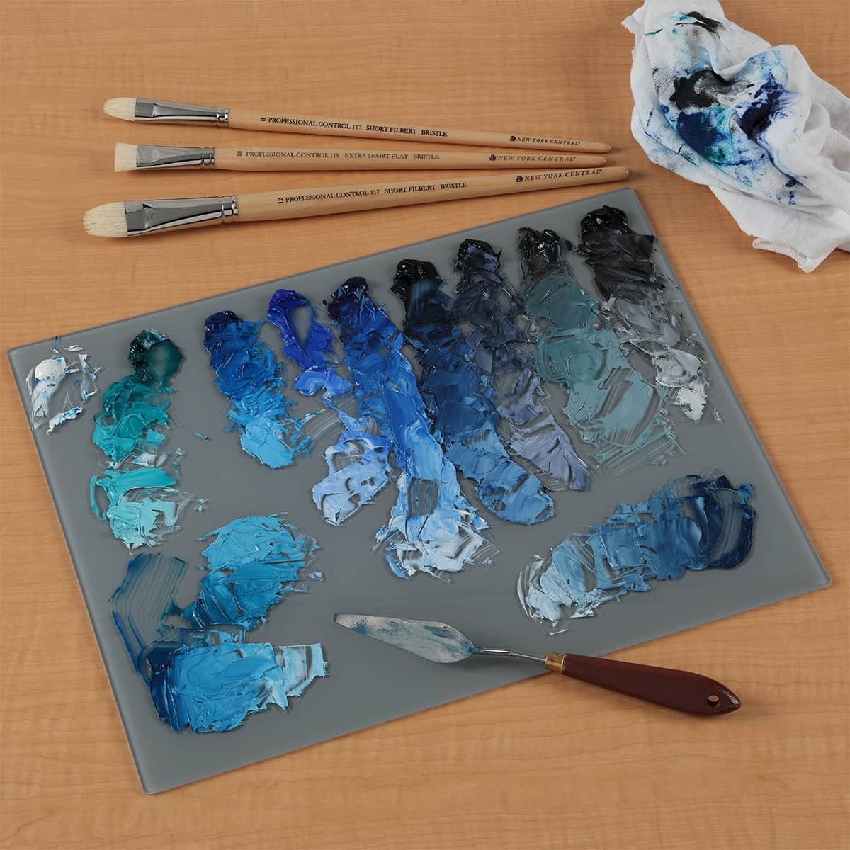 New York Central Glass Palettes