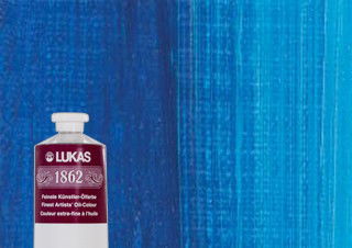 Lukas 1862 Oil Color Cyan (Primary Blue) 37ml Tube - (58708)
