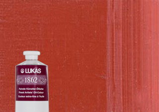Lukas 1862 Oil Color English Red 37ml Tube - (69675)