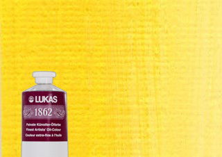 Lukas 1862 Oil Color Permanent Yellow Light 37ml Tube - (58675)
