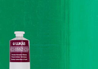 Lukas 1862 Oil Color Permanent Green 37ml Tube - (69687)