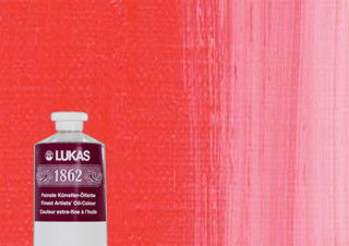 Lukas 1862 Oil Color Permanent Red 200ml Tube - (69719)